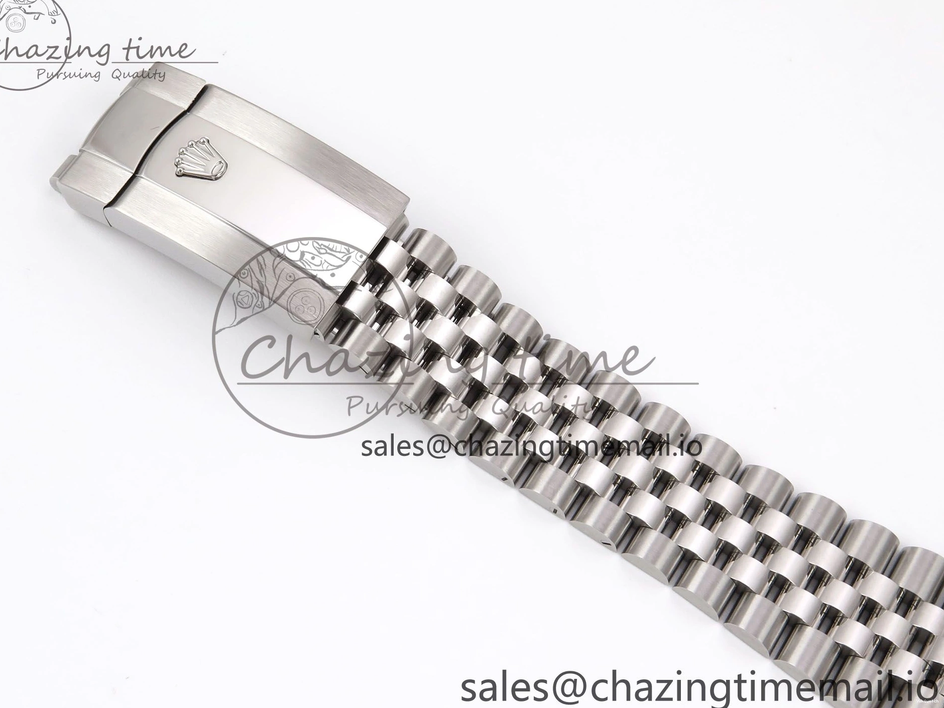 Best White 41 EWEF 126334 Jubilee Edition Dial DateJust A3235 on Bracelet Silver 1224